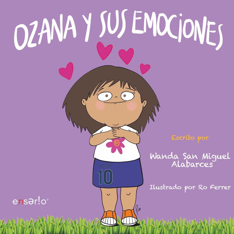 Portada de Ozana y sus Emociones, libro infantil de inteligencia emocional escrito por Wanda San Miguel Alabarces.